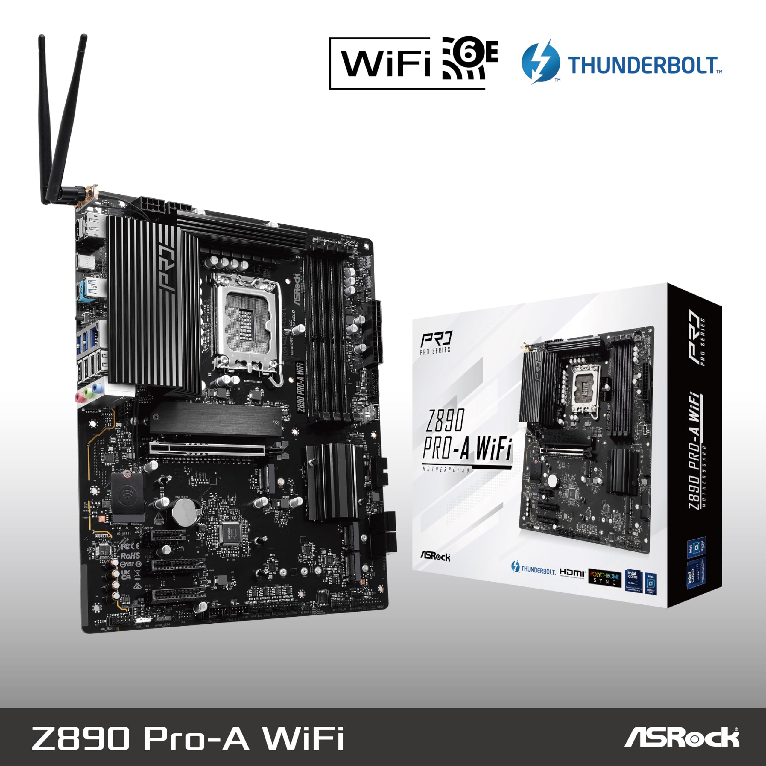 Amazon | ASRock マザーボード Z890 Pro-A WiFi Intel CPU Core